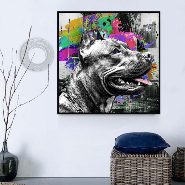 Cani 5d Diy Kit Diamond Painting Pittura Di Diamante NO2331