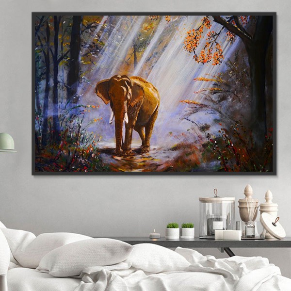 Elefante 5d Diy Kit Diamond Painting Pittura Di Diamante NO2279