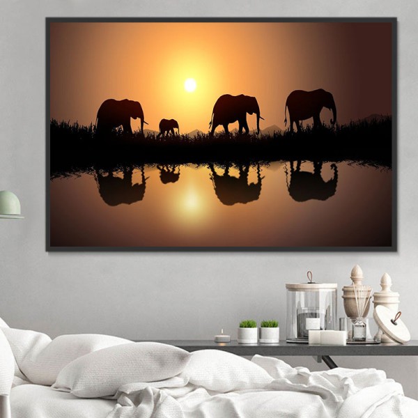 Elefante 5d Diy Kit Diamond Painting Pittura Di Diamante NO2278