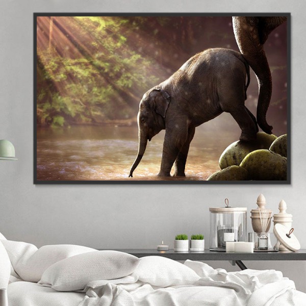 Elefante 5d Diy Kit Diamond Painting Pittura Di Diamante NO2276