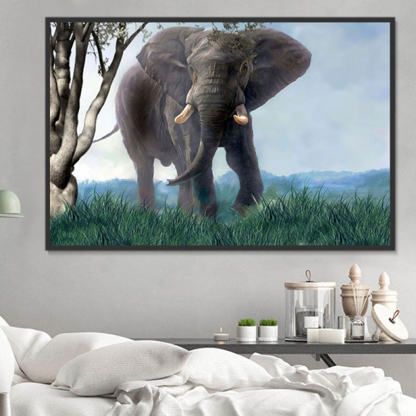 Elefante 5d Diy Kit Diamond Painting Pittura Di Diamante NO2274