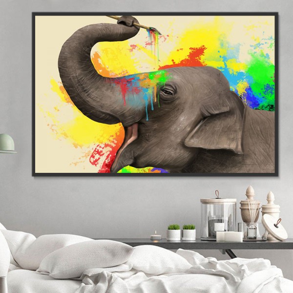 Elefante 5d Diy Kit Diamond Painting Pittura Di Diamante NO2267