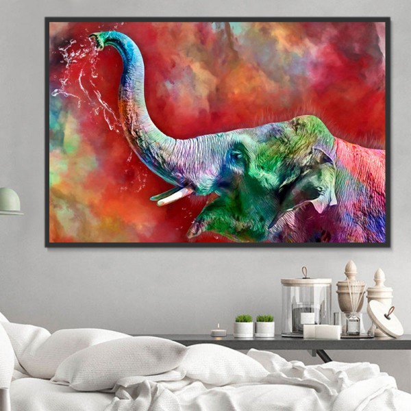 Elefante 5d Diy Kit Diamond Painting Pittura Di Diamante NO2263