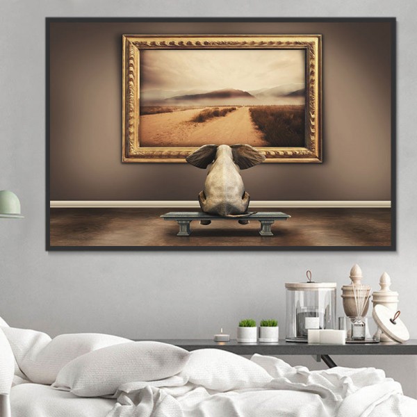 Elefante 5d Diy Kit Diamond Painting Pittura Di Diamante NO2261