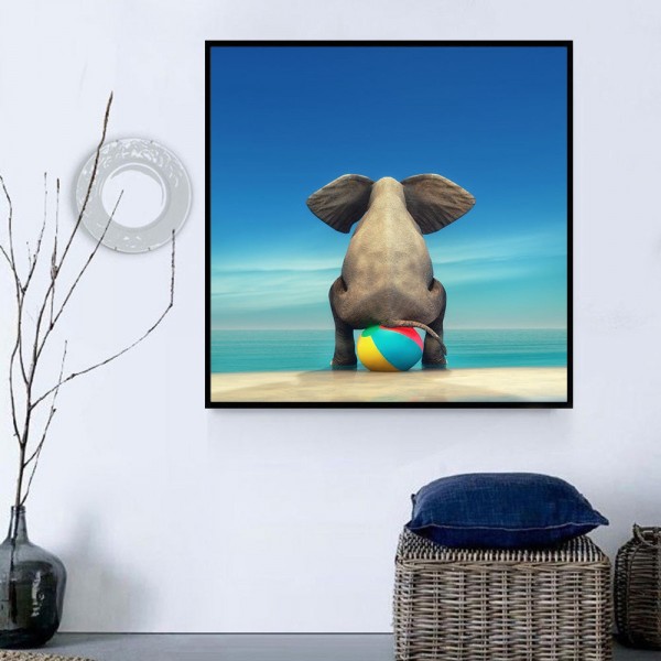 Elefante 5d Diy Kit Diamond Painting Pittura Di Diamante NO2245