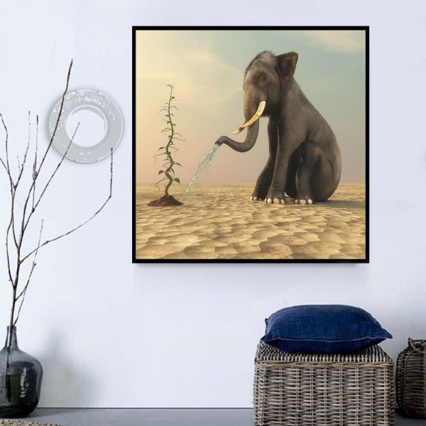 Elefante 5d Diy Kit Diamond Painting Pittura Di Diamante NO2243