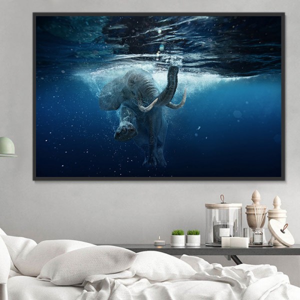 Elefante 5d Diy Kit Diamond Painting Pittura Di Diamante NO2242