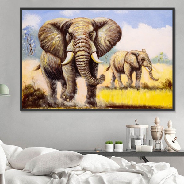 Elefante 5d Diy Kit Diamond Painting Pittura Di Diamante NO2241