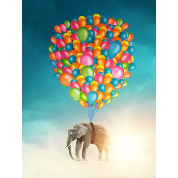 Elefante 5d Diy Kit Diamond Painting Pittura Di Diamante NO2236