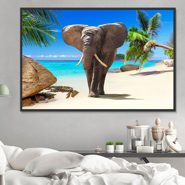 Elefante 5d Diy Kit Diamond Painting Pittura Di Diamante NO2238