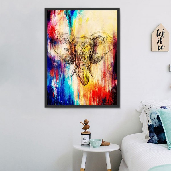 Elefante 5d Diy Kit Diamond Painting Pittura Di Diamante NO2237