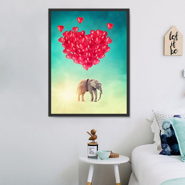 Elefante 5d Diy Kit Diamond Painting Pittura Di Diamante NO2235