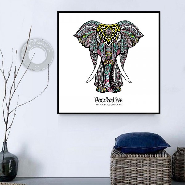 Elefante 5d Diy Kit Diamond Painting Pittura Di Diamante NO2233