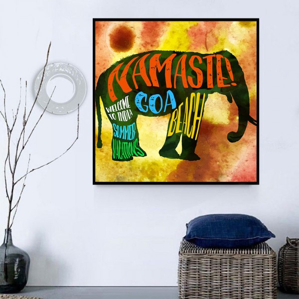 Elefante 5d Diy Kit Diamond Painting Pittura Di Diamante NO2223