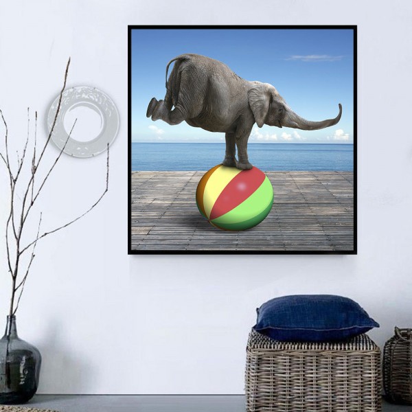 Elefante 5d Diy Kit Diamond Painting Pittura Di Diamante NO2215