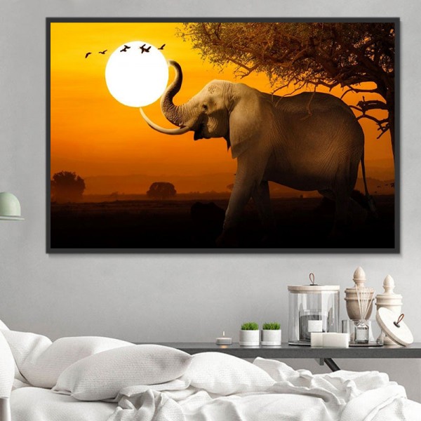 Elefante 5d Diy Kit Diamond Painting Pittura Di Diamante NO2211