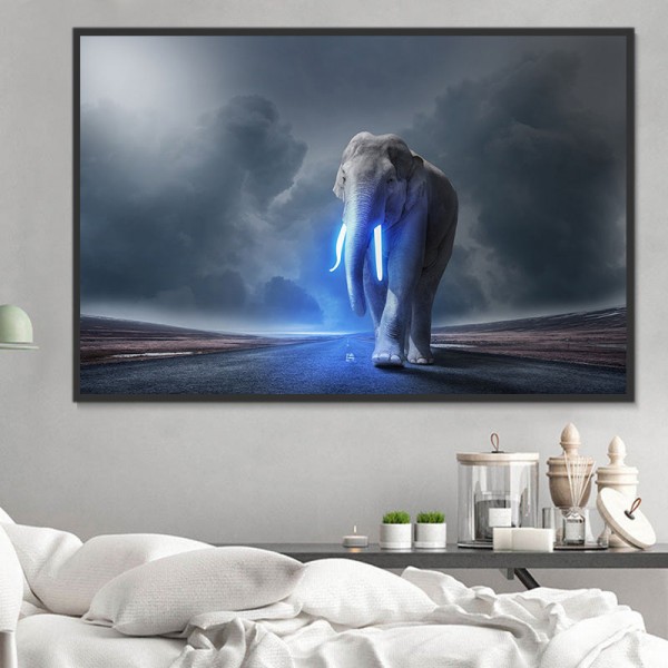 Elefante 5d Diy Kit Diamond Painting Pittura Di Diamante NO2209