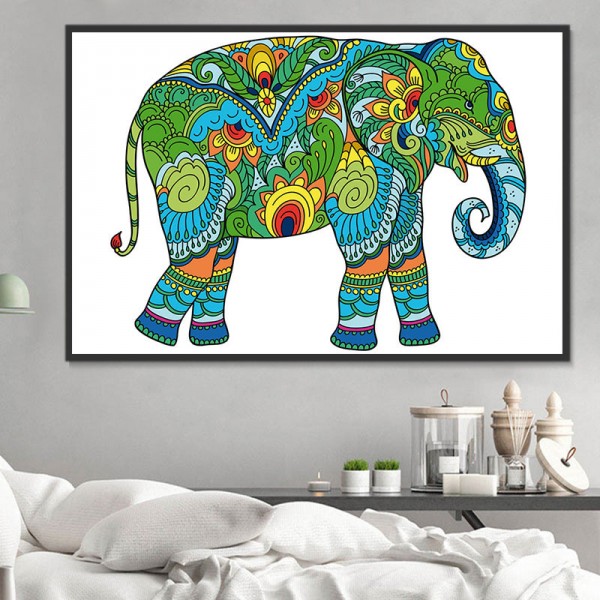 Elefante 5d Diy Kit Diamond Painting Pittura Di Diamante NO2201