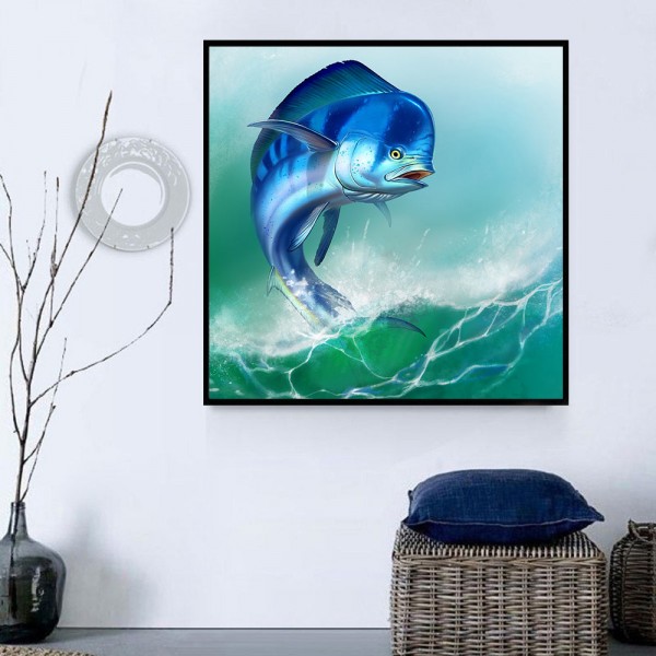 Pesce 5d Diy Kit Diamond Painting Pittura Di Diamante NO2195