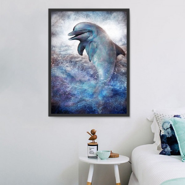 Delfino 5d Diy Kit Diamond Painting Pittura Di Diamante NO2177
