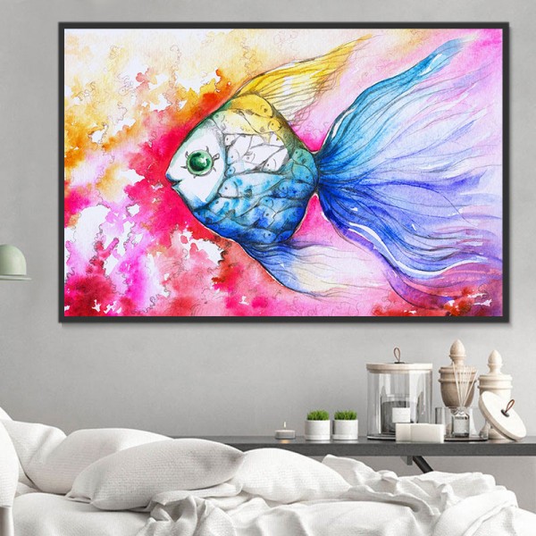 Pesce 5d Diy Kit Diamond Painting Pittura Di Diamante NO2150
