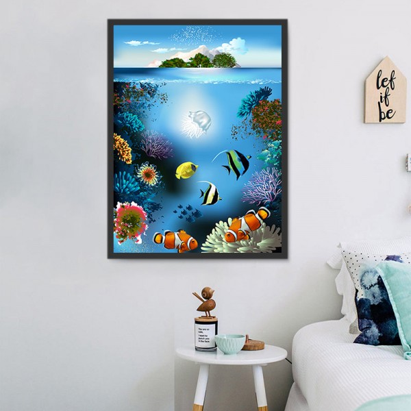 Pesce 5d Diy Kit Diamond Painting Pittura Di Diamante NO2146