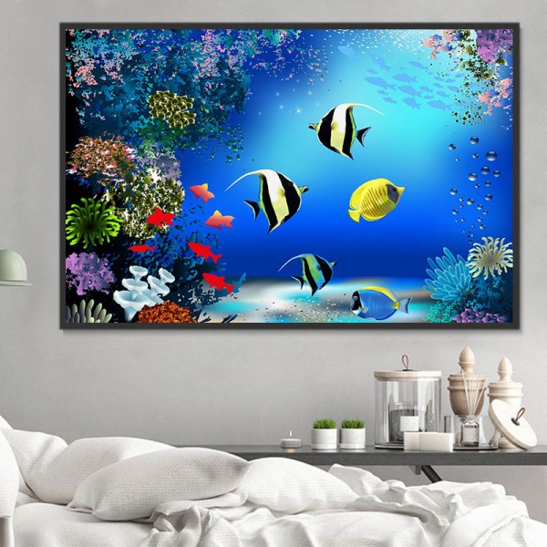 Pesce 5d Diy Kit Diamond Painting Pittura Di Diamante NO2144
