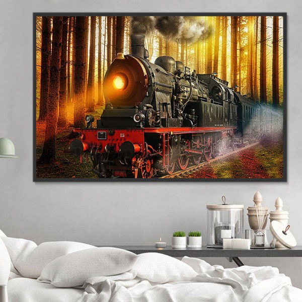 Treno 5d Diy Kit Diamond Painting Pittura Di Diamante NO2120