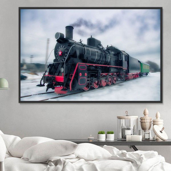 Treno 5d Diy Kit Diamond Painting Pittura Di Diamante NO2115