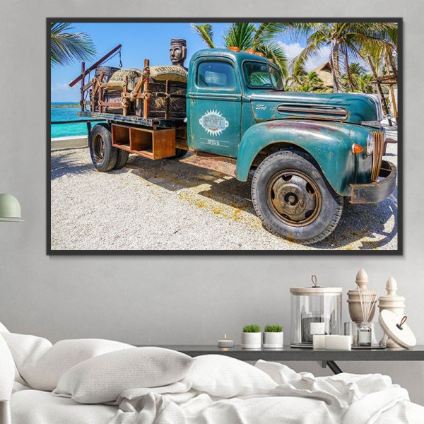 Camion 5d Diy Kit Diamond Painting Pittura Di Diamante NO2114