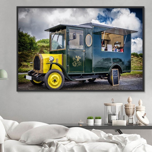 Camion 5d Diy Kit Diamond Painting Pittura Di Diamante NO2113