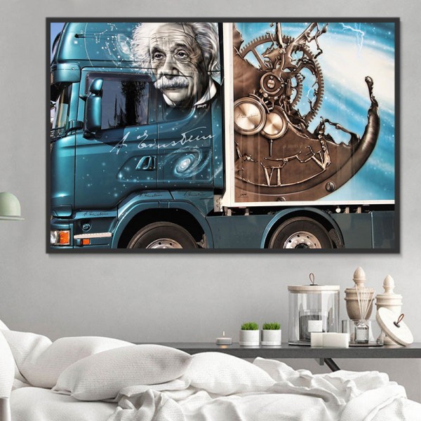 Camion 5d Diy Kit Diamond Painting Pittura Di Diamante NO2112