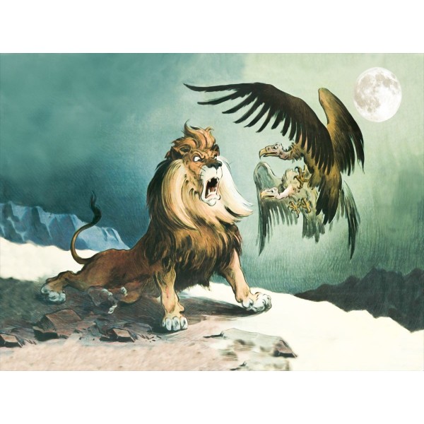 Leone 5d Diy Kit Diamond Painting Pittura Di Diamante NO2084