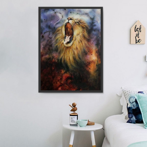 Leone 5d Diy Kit Diamond Painting Pittura Di Diamante NO2056