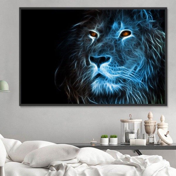 Leone 5d Diy Kit Diamond Painting Pittura Di Diamante NO2054