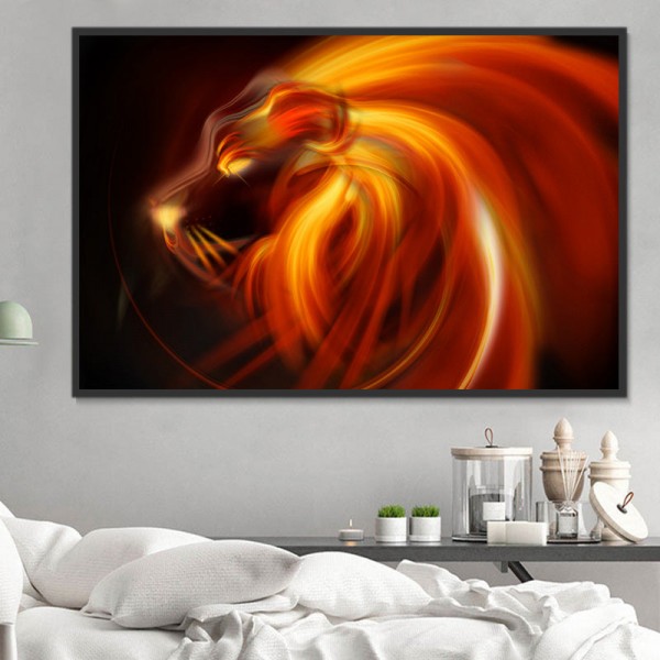 Leone 5d Diy Kit Diamond Painting Pittura Di Diamante NO2051