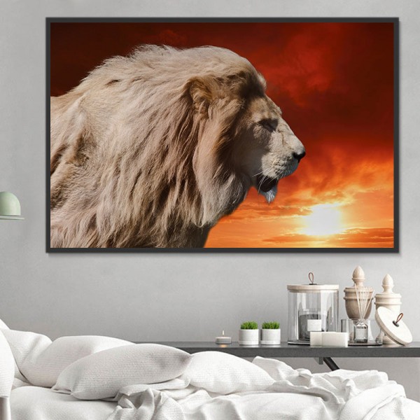 Leone 5d Diy Kit Diamond Painting Pittura Di Diamante NO2050