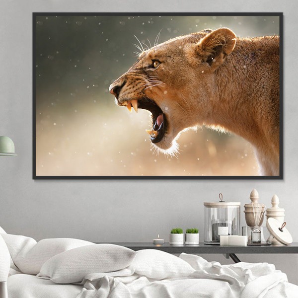 Leone 5d Diy Kit Diamond Painting Pittura Di Diamante NO2048