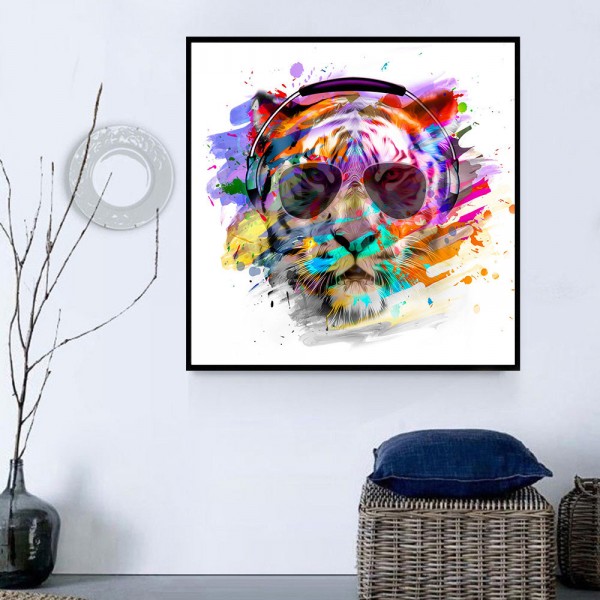 Leone 5d Diy Kit Diamond Painting Pittura Di Diamante NO2041