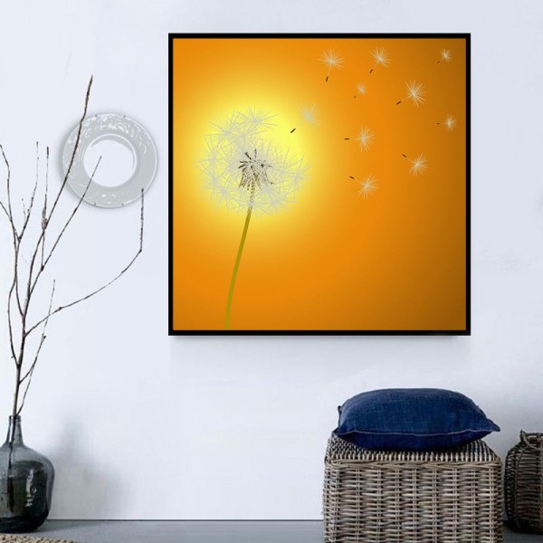 Dente Di Leone 5d Diy Kit Diamond Painting Pittura Di Diamante NO2020