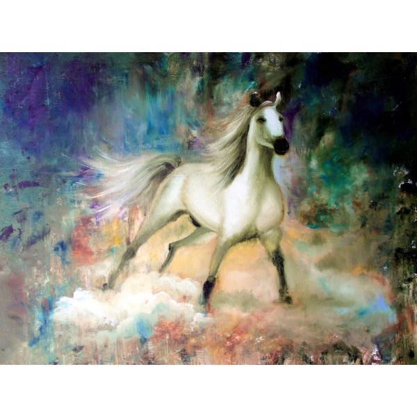 Cavallo 5d Diy Kit Diamond Painting Pittura Di Diamante NO2010