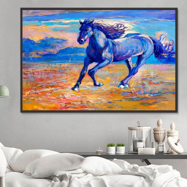 Cavallo 5d Diy Kit Diamond Painting Pittura Di Diamante NO2009