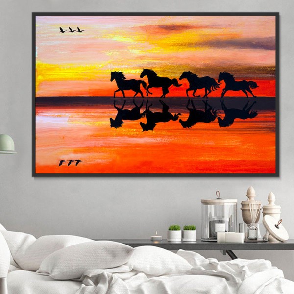 Cavallo 5d Diy Kit Diamond Painting Pittura Di Diamante NO1995