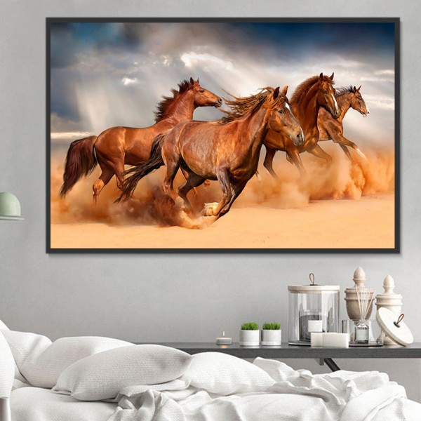 Cavallo 5d Diy Kit Diamond Painting Pittura Di Diamante NO1992