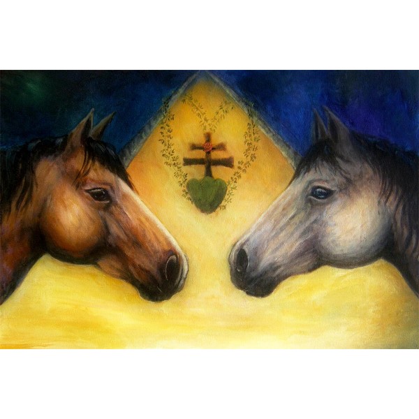 Cavallo 5d Diy Kit Diamond Painting Pittura Di Diamante NO1987