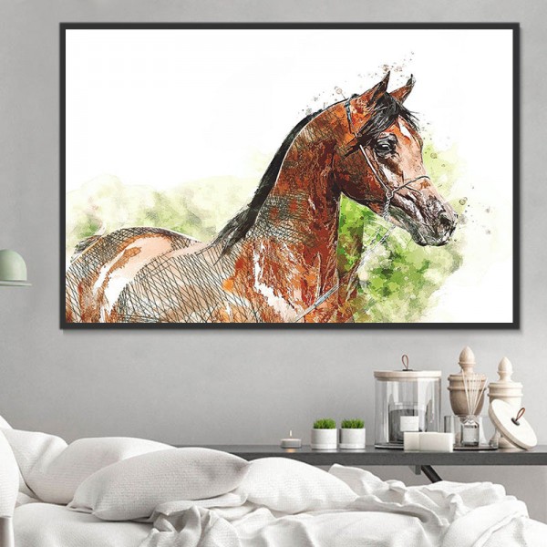 Cavallo 5d Diy Kit Diamond Painting Pittura Di Diamante NO1989
