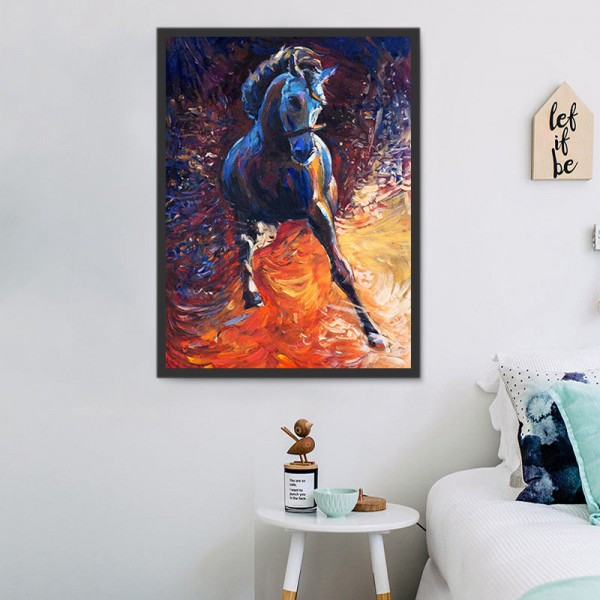 Cavallo 5d Diy Kit Diamond Painting Pittura Di Diamante NO1984