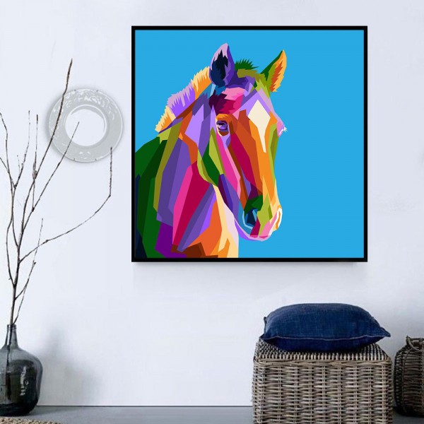 Cavallo 5d Diy Kit Diamond Painting Pittura Di Diamante NO1975