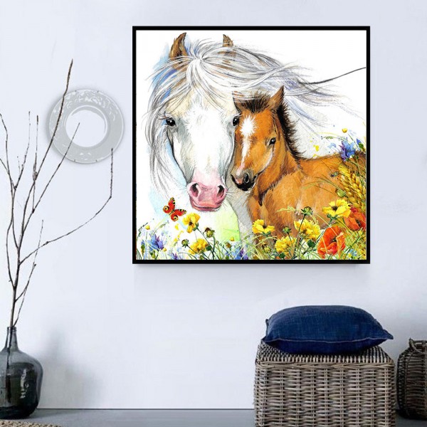 Cavallo 5d Diy Kit Diamond Painting Pittura Di Diamante NO1973