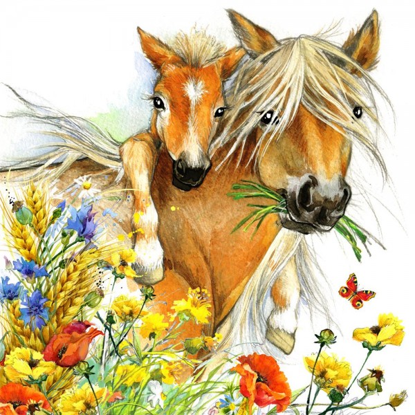 Cavallo 5d Diy Kit Diamond Painting Pittura Di Diamante NO1971